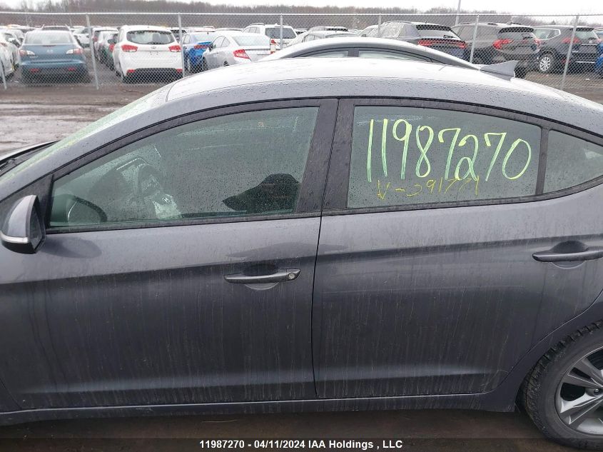 2017 Hyundai Elantra VIN: KMHD84LF7HU091771 Lot: 11987270