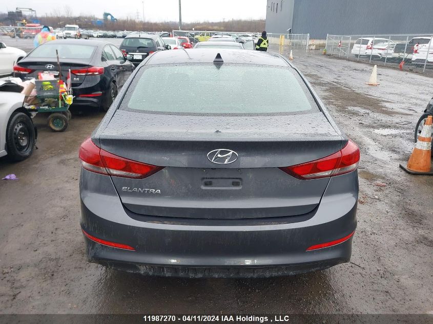 2017 Hyundai Elantra VIN: KMHD84LF7HU091771 Lot: 11987270
