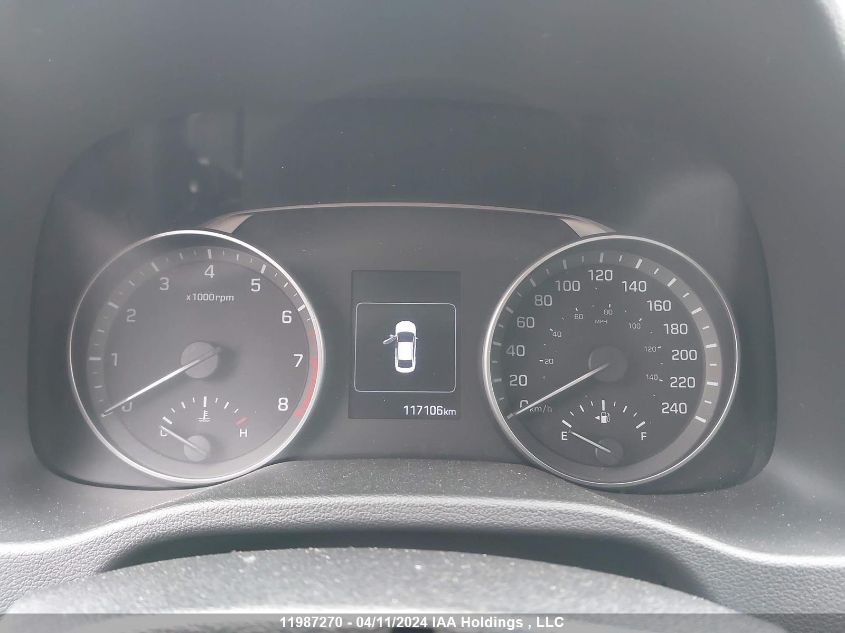 2017 Hyundai Elantra VIN: KMHD84LF7HU091771 Lot: 11987270