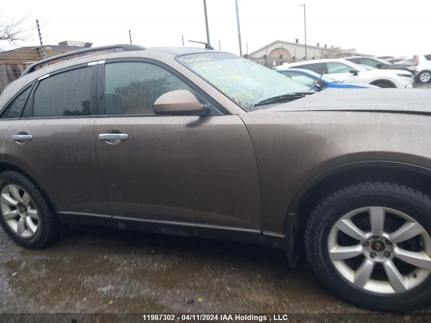 2003 Infiniti Fx35 VIN: JNRAS08W33X002795 Lot: 11987302