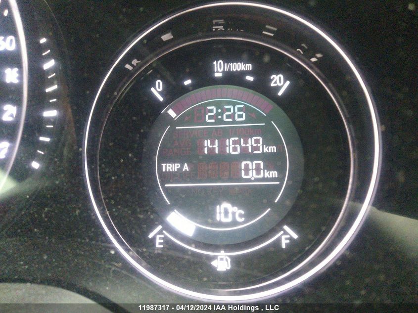 2017 Honda Hr-V VIN: 3CZRU6H59HM102222 Lot: 11987317