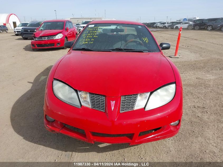 2005 Pontiac Sunfire VIN: 3G2JB52F85S138239 Lot: 11987330