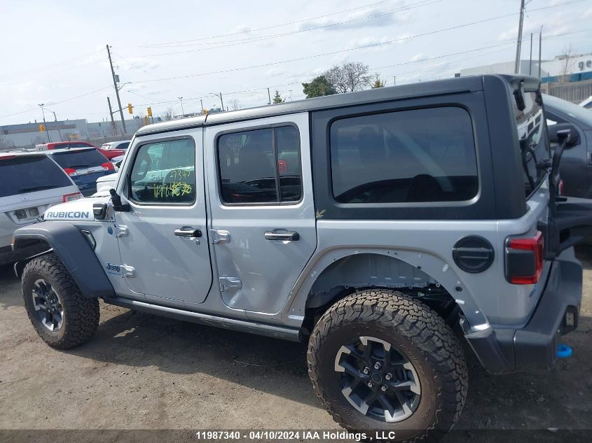 2024 Jeep Wrangler 4Xe 4-Door Rubicon VIN: 1C4RJXR60RW178280 Lot: 11987340