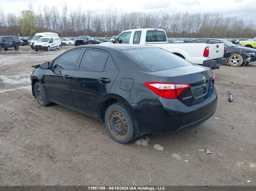 2016 Toyota Corolla Le VIN: 2T1BURHE4GC489021 Lot: 11987359