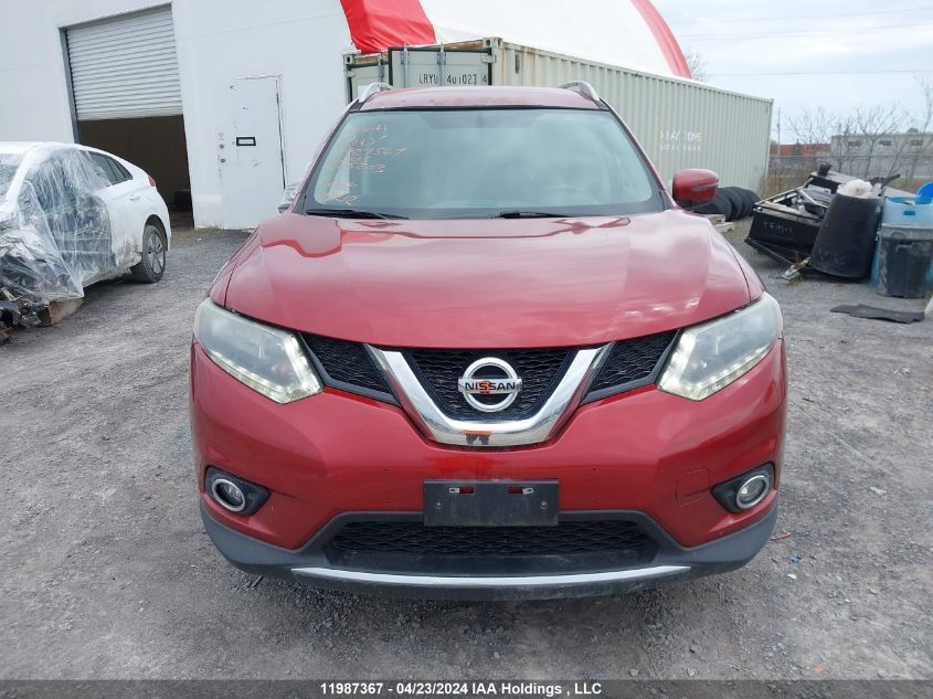 2016 Nissan Rogue VIN: 5N1AT2MV7GC885203 Lot: 11987367