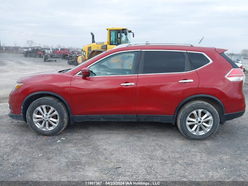 2016 Nissan Rogue VIN: 5N1AT2MV7GC885203 Lot: 11987367