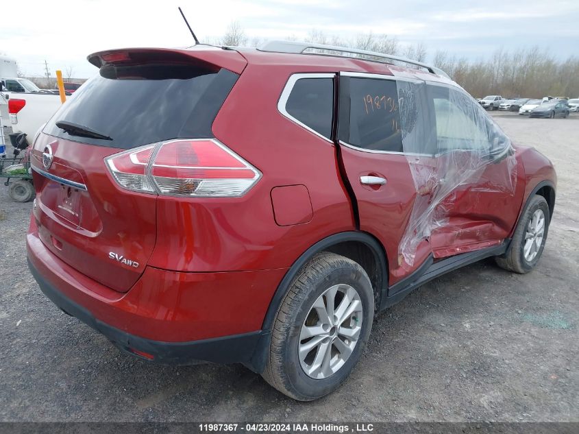 2016 Nissan Rogue VIN: 5N1AT2MV7GC885203 Lot: 11987367