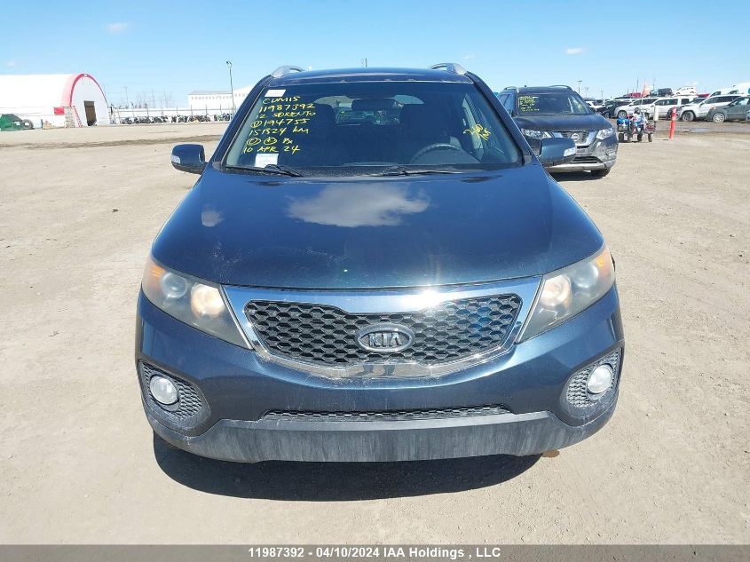 2012 Kia Sorento VIN: 5XYKT3A67CG194755 Lot: 11987392