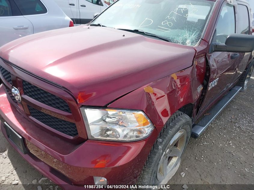 2017 Ram 1500 St VIN: 1C6RR7KT8HS742070 Lot: 11987394