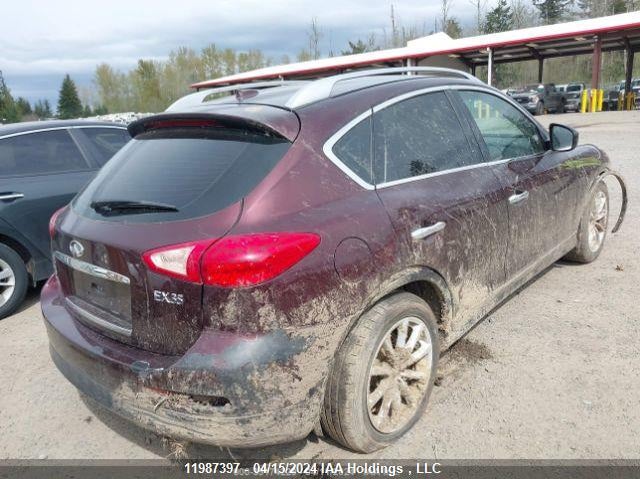 2012 Infiniti Ex35 VIN: JN1AJ0HR6CM452152 Lot: 11987397