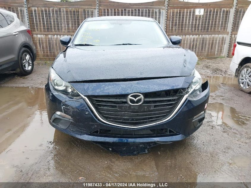 2016 Mazda Mazda3 VIN: 3MZBM1V70GM322070 Lot: 11987433