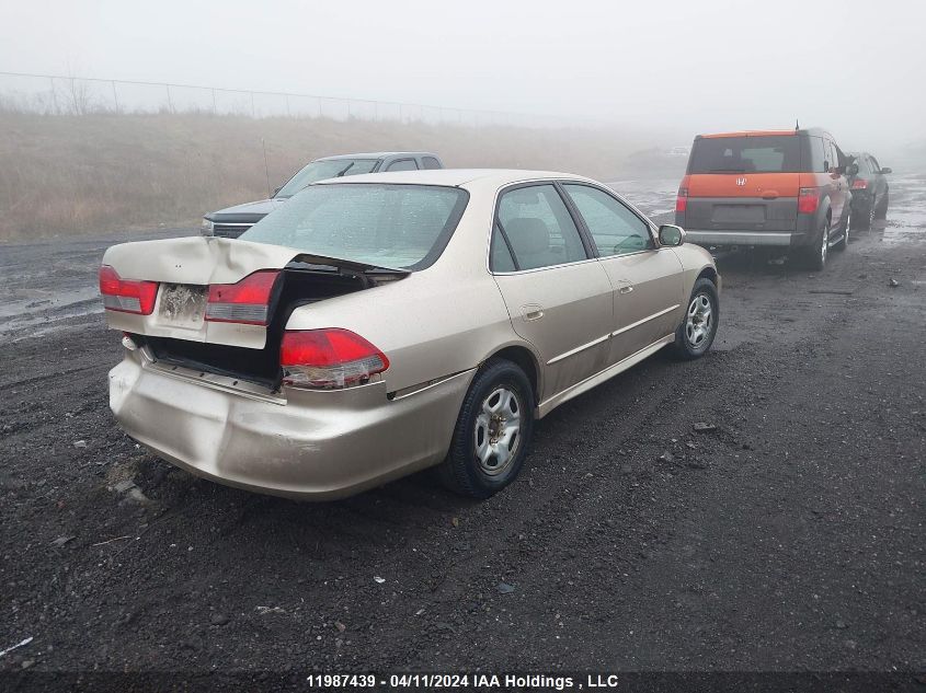 2001 Honda Accord Sdn VIN: 1HGCG16521A800989 Lot: 11987439