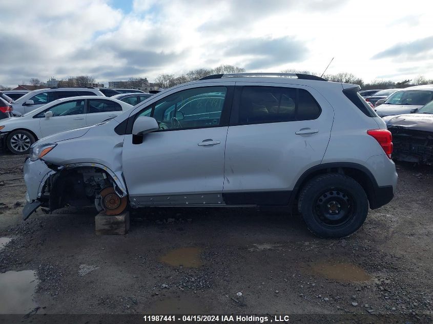 2021 Chevrolet Trax VIN: KL7CJLSB3MB319684 Lot: 11987441