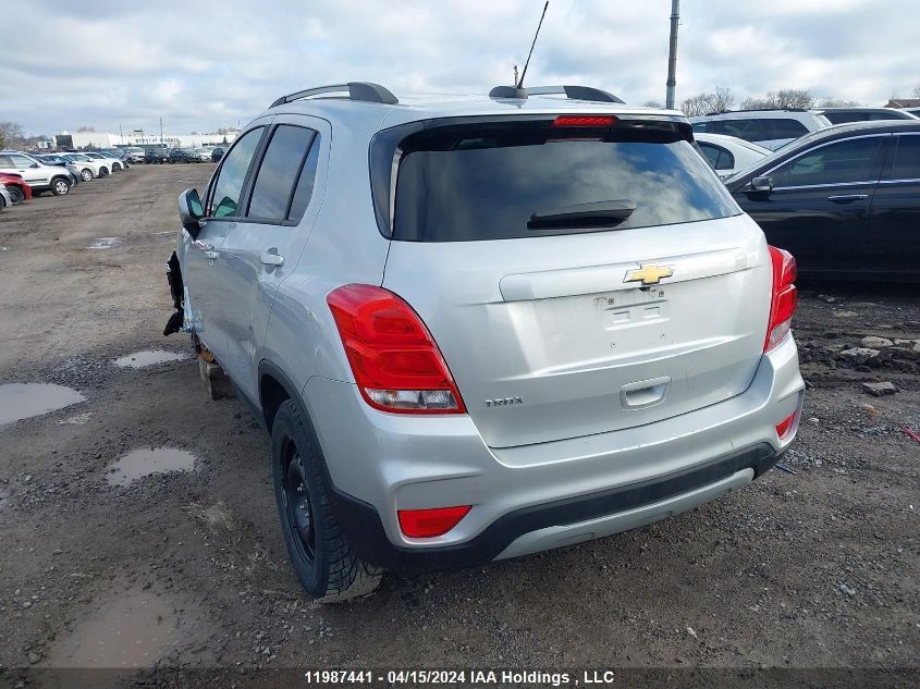 2021 Chevrolet Trax VIN: KL7CJLSB3MB319684 Lot: 11987441