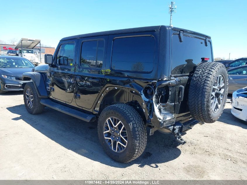 2024 Jeep Wrangler Unlimited Sahara VIN: 1C4PJXEN3RW151689 Lot: 11987442