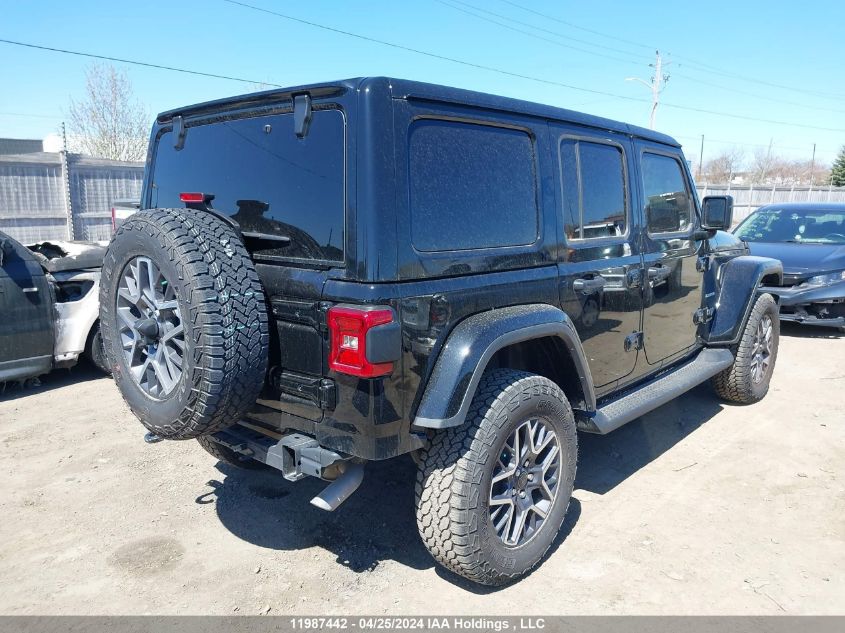 2024 Jeep Wrangler Unlimited Sahara VIN: 1C4PJXEN3RW151689 Lot: 11987442