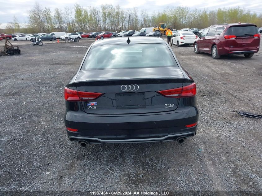 2018 Audi A3 Sedan VIN: WAUK8GFF1J1000507 Lot: 11987454