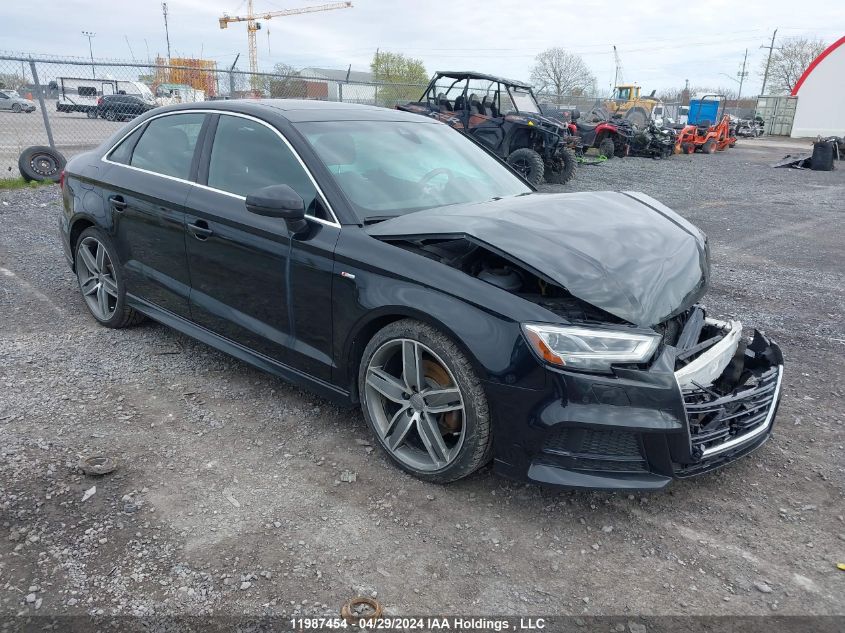 2018 Audi A3 Sedan VIN: WAUK8GFF1J1000507 Lot: 11987454