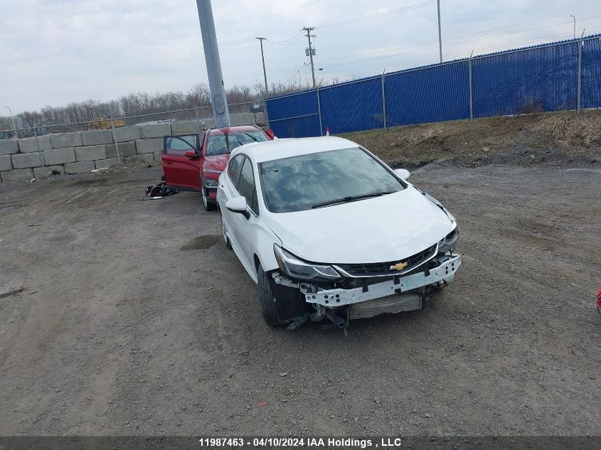 2018 Chevrolet Cruze Lt VIN: 3G1BE6SM2JS590153 Lot: 11987463