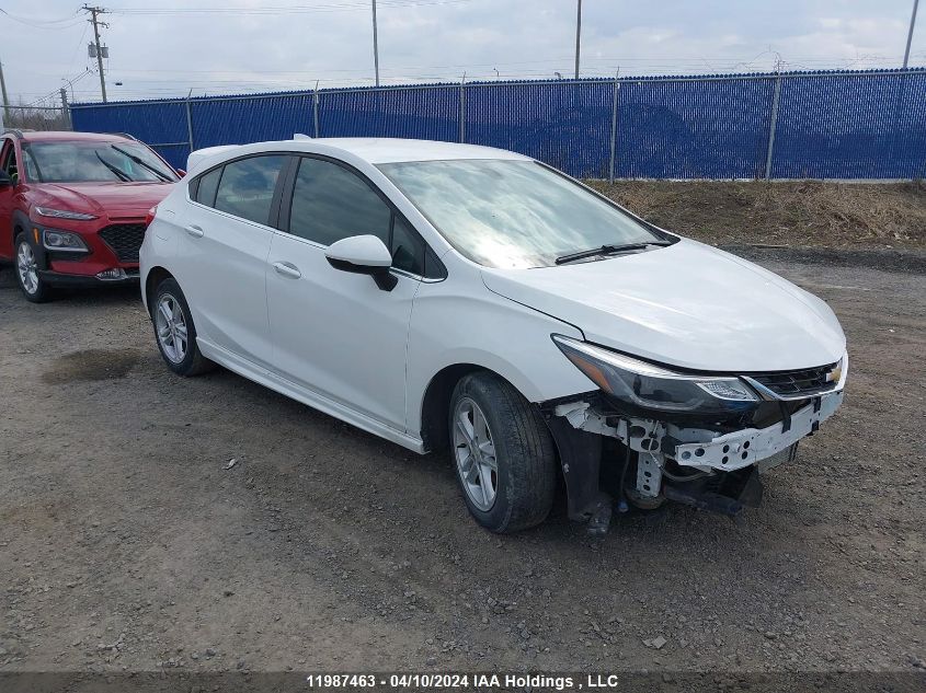 2018 Chevrolet Cruze Lt VIN: 3G1BE6SM2JS590153 Lot: 11987463