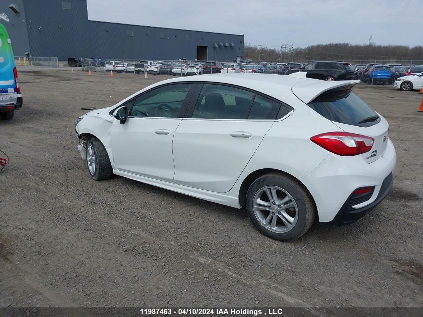 2018 Chevrolet Cruze Lt VIN: 3G1BE6SM2JS590153 Lot: 11987463