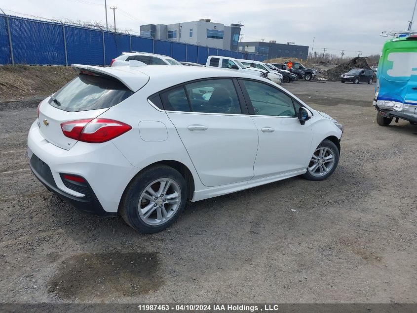 2018 Chevrolet Cruze Lt VIN: 3G1BE6SM2JS590153 Lot: 11987463