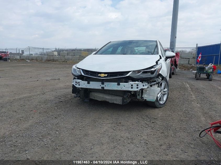 2018 Chevrolet Cruze Lt VIN: 3G1BE6SM2JS590153 Lot: 11987463