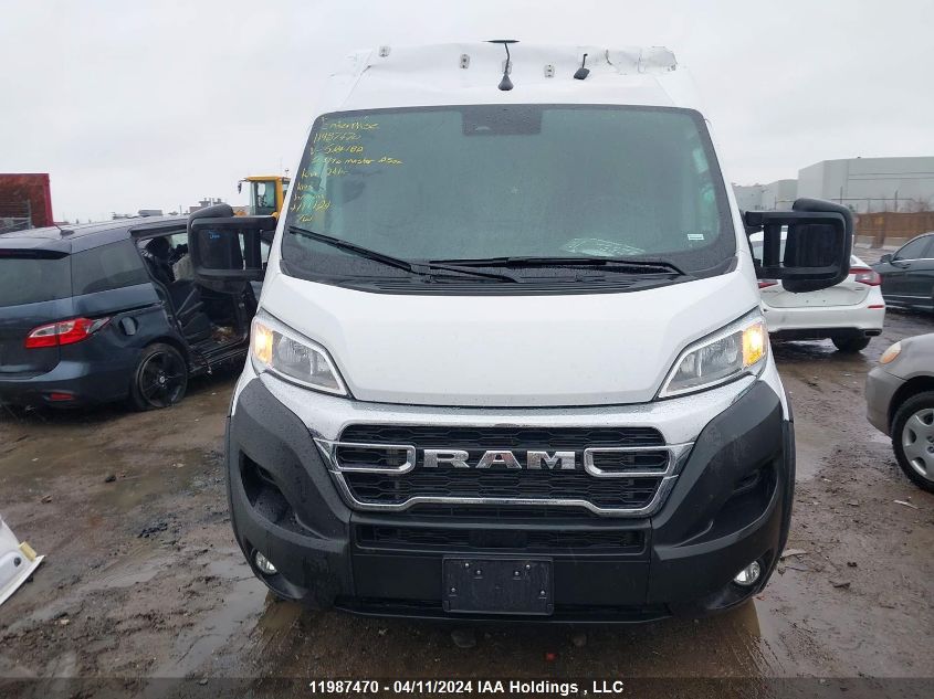 2023 Ram Promaster 2500 2500 High VIN: 3C6LRVDG9PE524182 Lot: 11987470