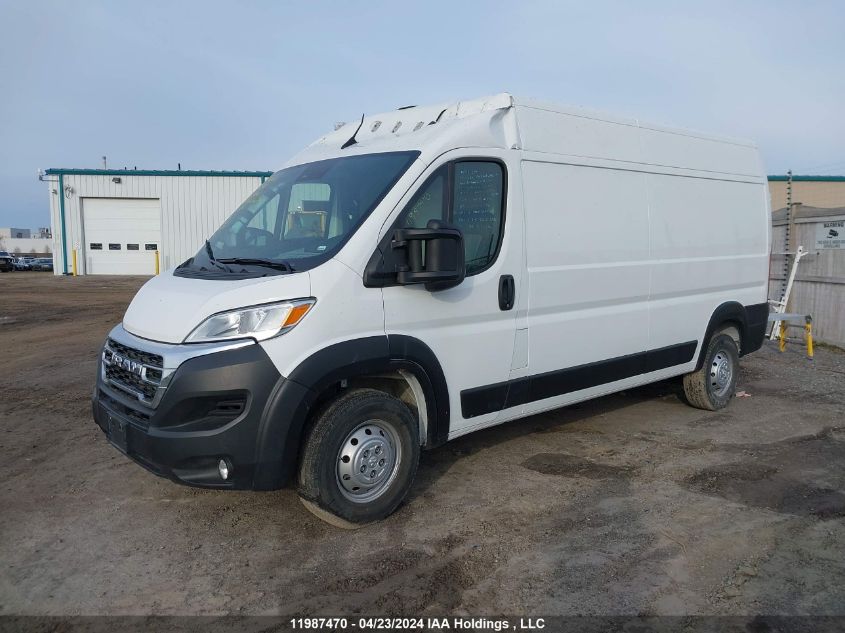 2023 Ram Promaster 2500 2500 High VIN: 3C6LRVDG9PE524182 Lot: 11987470