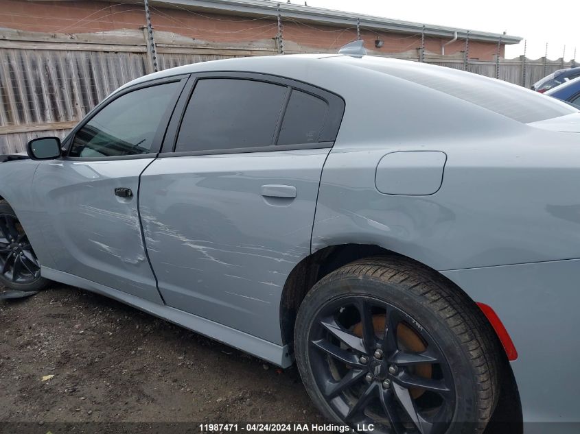 2022 Dodge Charger Gt Awd VIN: 2C3CDXMG5NH148184 Lot: 11987471