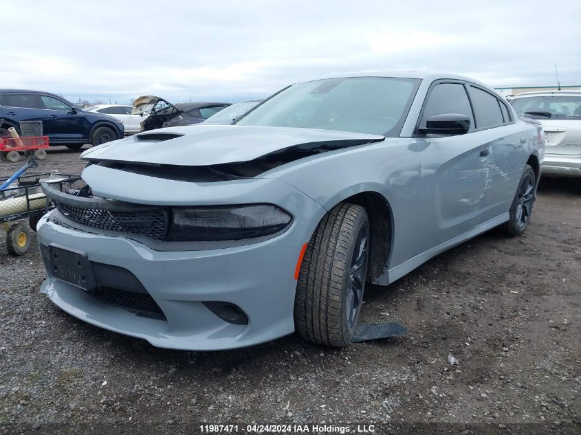 2022 Dodge Charger Gt Awd VIN: 2C3CDXMG5NH148184 Lot: 11987471