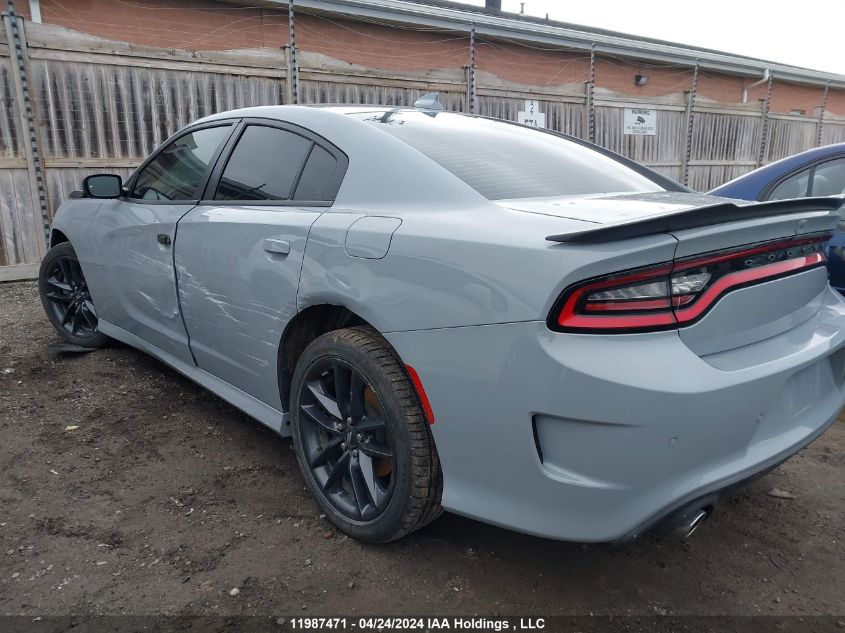 2022 Dodge Charger Gt Awd VIN: 2C3CDXMG5NH148184 Lot: 11987471