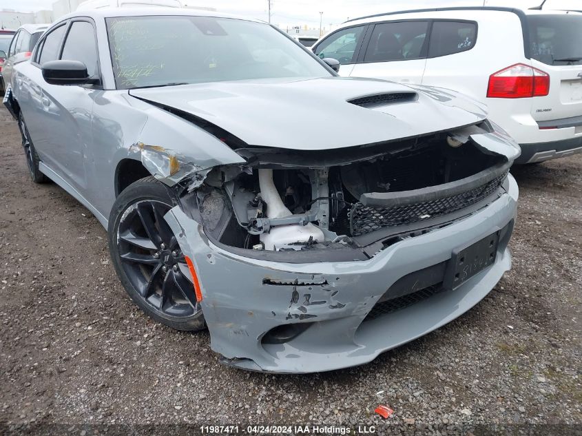 2022 Dodge Charger Gt Awd VIN: 2C3CDXMG5NH148184 Lot: 11987471