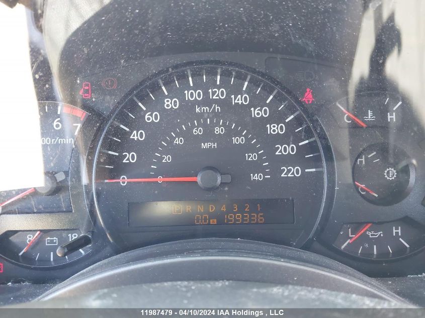 2007 Nissan Titan Xe/Se/Le VIN: 1N6AA07B37N229503 Lot: 11987479