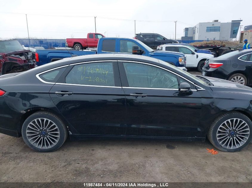 2017 Ford Fusion Se VIN: 3FA6P0T90HR268001 Lot: 11987484