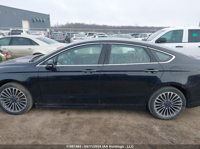 2017 Ford Fusion Se VIN: 3FA6P0T90HR268001 Lot: 11987484