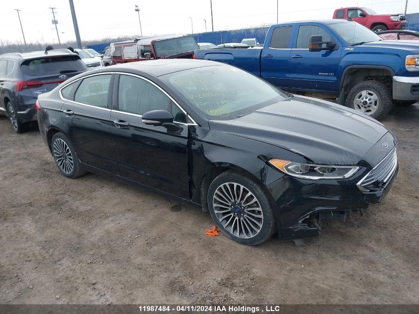 2017 Ford Fusion Se VIN: 3FA6P0T90HR268001 Lot: 11987484