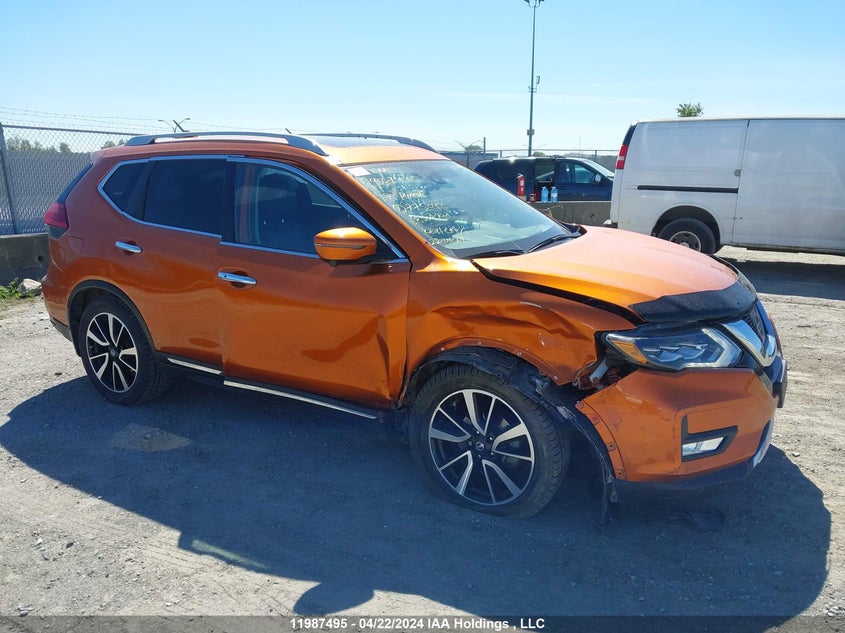 2017 Nissan Rogue VIN: 5N1AT2MV7HC775043 Lot: 11987495