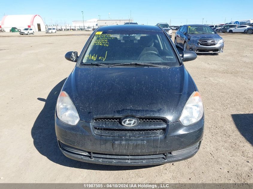 2009 Hyundai Accent Se VIN: KMHCN35C19U148906 Lot: 11987505