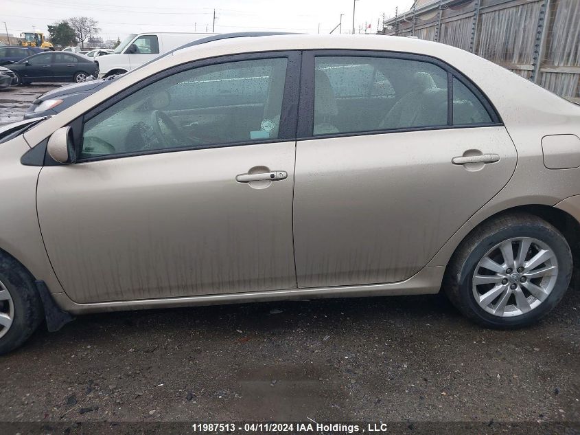 2009 Toyota Corolla S/Le/Xle VIN: 2T1BU40E19C034130 Lot: 11987513