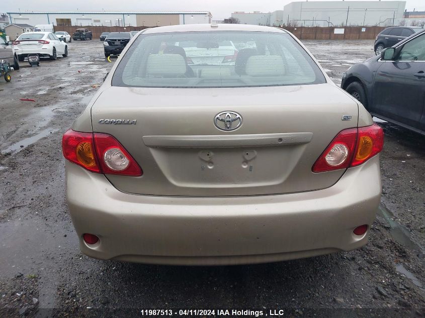 2009 Toyota Corolla S/Le/Xle VIN: 2T1BU40E19C034130 Lot: 11987513