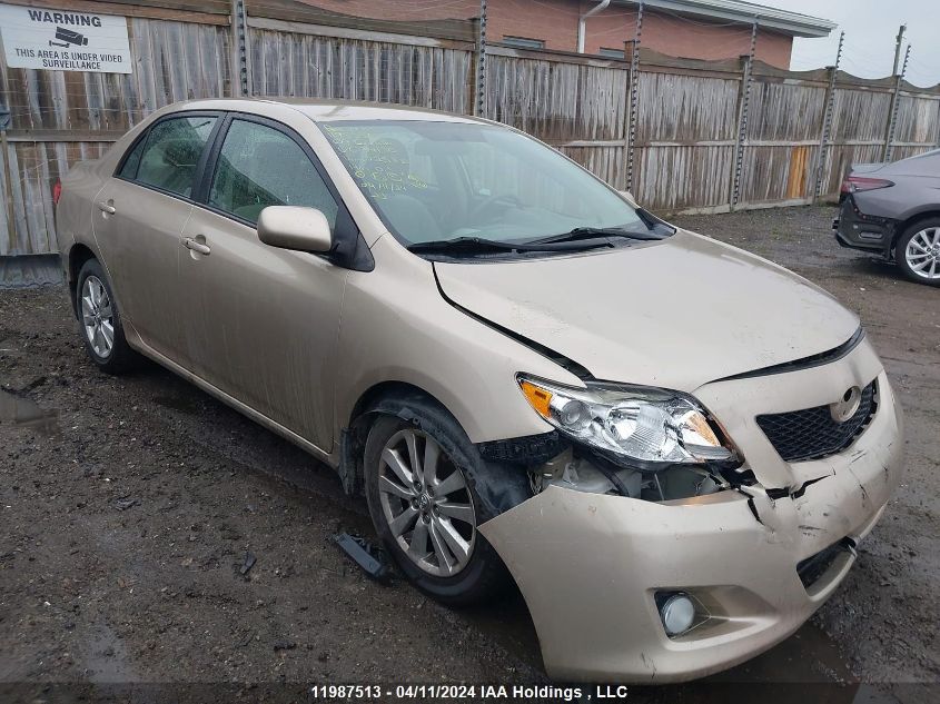 2009 Toyota Corolla S/Le/Xle VIN: 2T1BU40E19C034130 Lot: 11987513