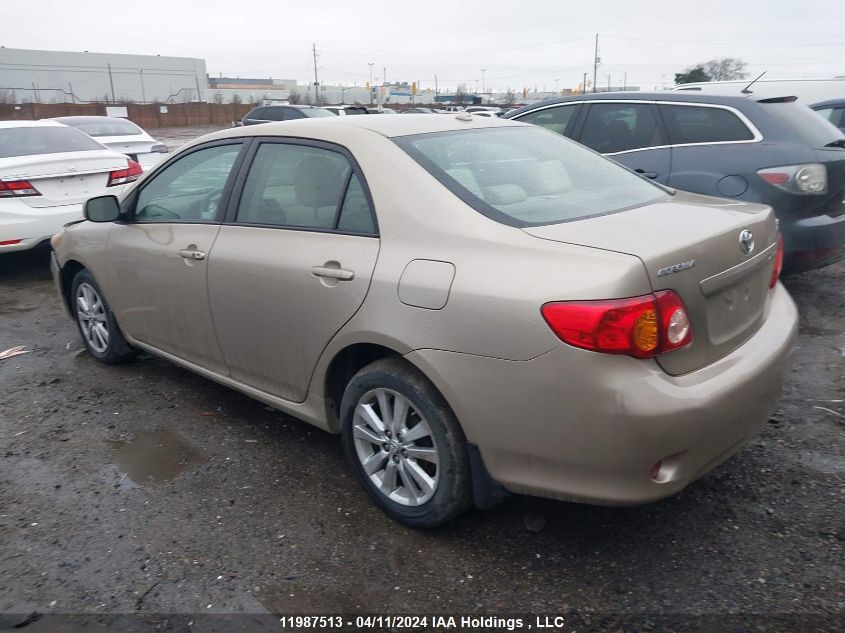 2009 Toyota Corolla S/Le/Xle VIN: 2T1BU40E19C034130 Lot: 11987513