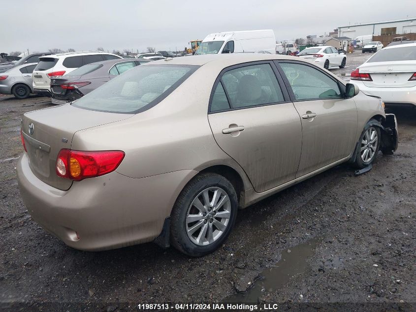 2009 Toyota Corolla S/Le/Xle VIN: 2T1BU40E19C034130 Lot: 11987513