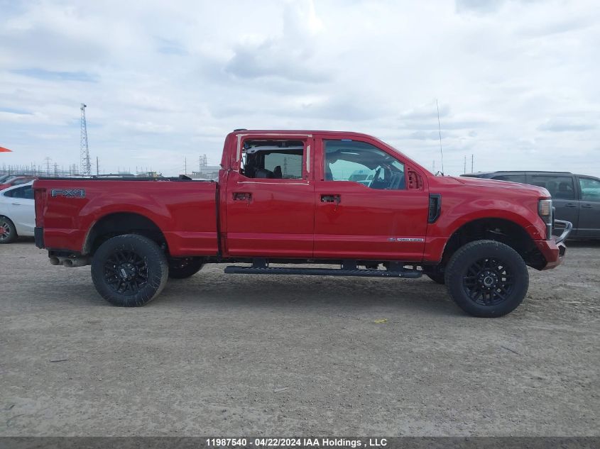 2020 Ford F-350 Lariat VIN: 1FT8W3BT7LEE80796 Lot: 11987540