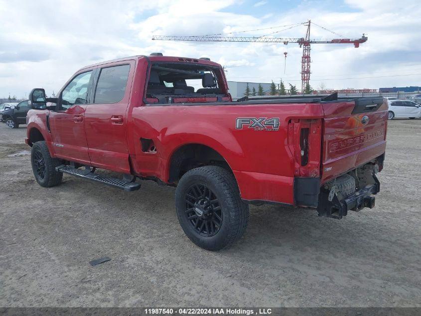 2020 Ford F-350 Lariat VIN: 1FT8W3BT7LEE80796 Lot: 11987540