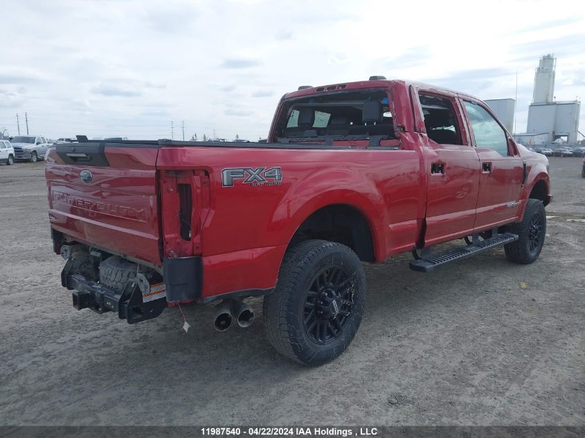 2020 Ford F-350 Lariat VIN: 1FT8W3BT7LEE80796 Lot: 11987540