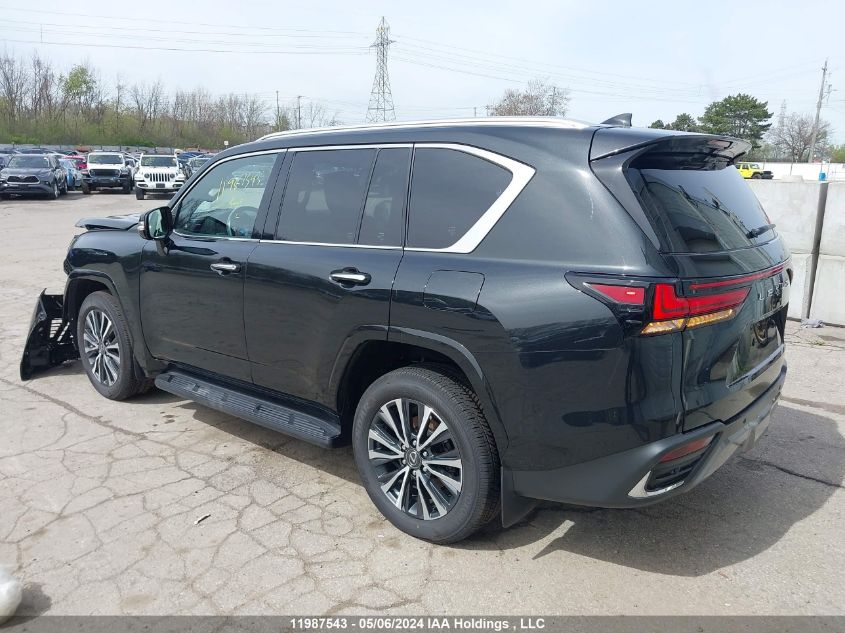 2024 Lexus Lx 600 VIN: JTJAB7CX7R4043527 Lot: 11987543