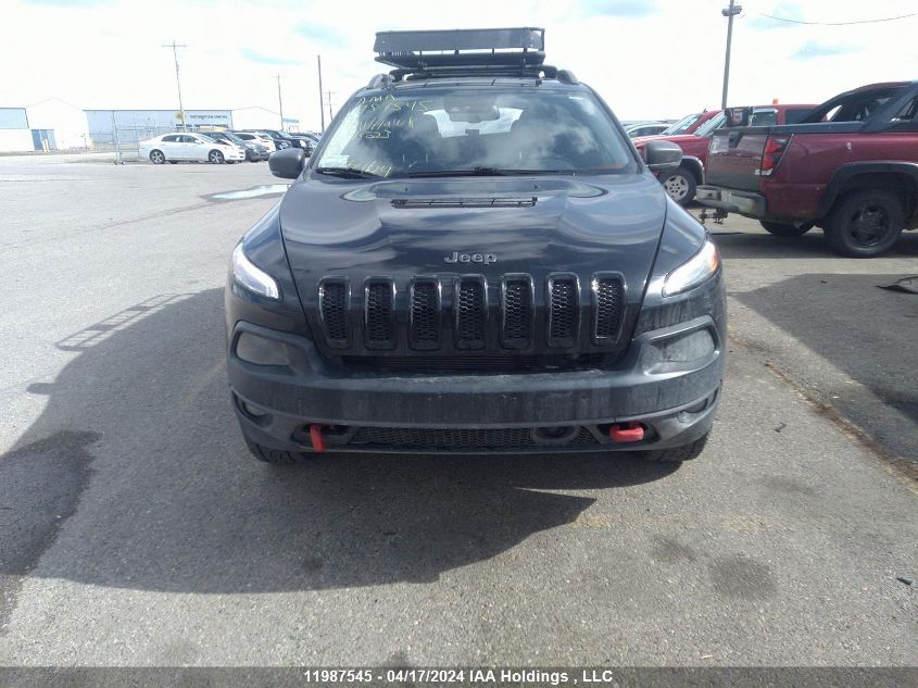 2015 Jeep Cherokee Trailhawk VIN: 1C4PJMBS4FW569523 Lot: 11987545