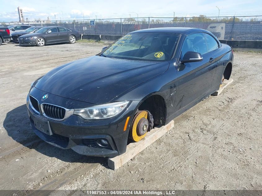 2017 BMW 4 Series VIN: WBA4U1C34H5A16265 Lot: 11987553